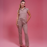 Women's Elastic Waist Comfort Scrub Pant