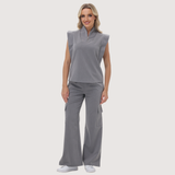 Women's Cargo Scrub Pant with Stylish Tailoring Details