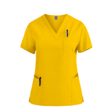 Alexis V-neck Five-Pocket Scrub Top