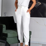 Women's Slim Fit Scrub Pant with Cuffs