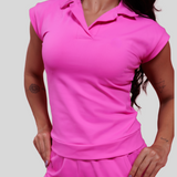 Women's Slim Fit Sport Scrub Top