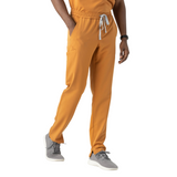 Men's Seven Pockets Tapered Scrub Pants