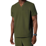 Men's Three-Pocket Classic Scrub Top