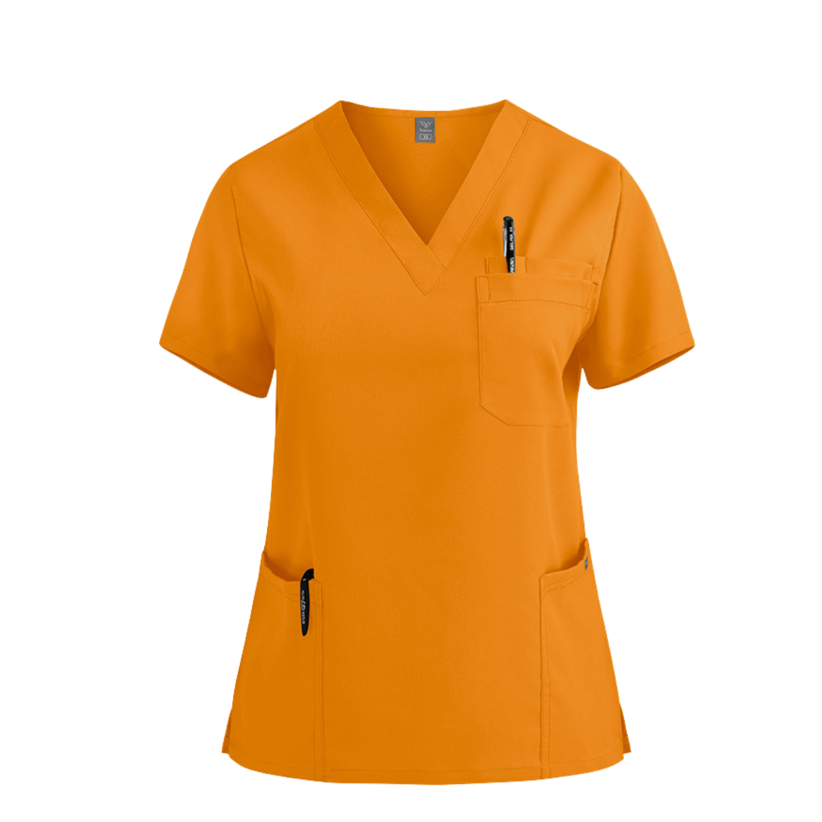 Alexis V-neck Five-Pocket Scrub Top