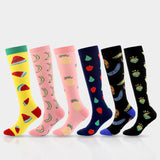 Fruit Pattern Compression Socks