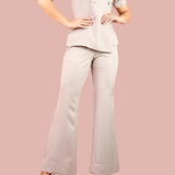 Women's Flared Style Modern Fit Scrub Pant