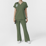 Women's Cargo Flare Scrub Pant