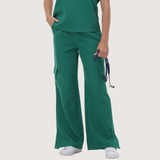 Women's Cargo Scrub Pant with Stylish Tailoring Details