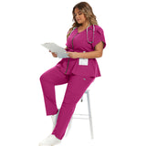 Agne V-neck Scrub Top