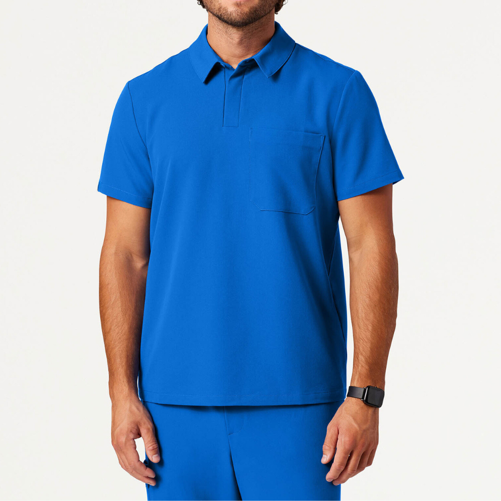 Men's One-Pocket Classic Scrub Top