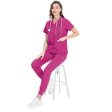 Alexis V-neck Five-Pocket Scrub Top