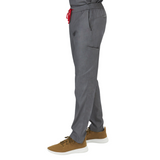 Men's Seven Pockets Tapered Scrub Pants