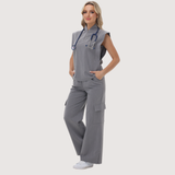 Women's Cargo Scrub Pant with Stylish Tailoring Details