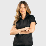 Women's High V Neck Scrub Top