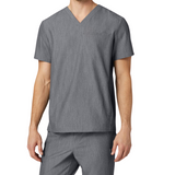 Men's Three-Pocket Classic Scrub Top