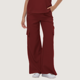 Women's Cargo Scrub Pant with Stylish Tailoring Details