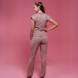 Women's Elastic Waist Comfort Scrub Pant