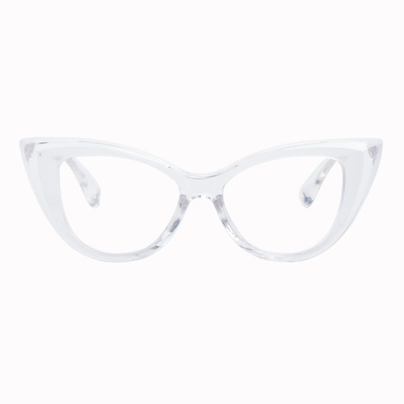 Teresa Cat eye Crystal Series Non-prescription Protective Glasses