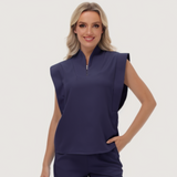 Women's Thin Waist Slim Fit Scrub Top