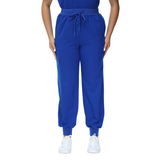 Belinda Five-Pocket Jogger Scrub Pants with vibrant drawstring and yoga waistband.