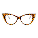 Thelma Cat Eye Crystal Series Non-prescription Protective Glasses