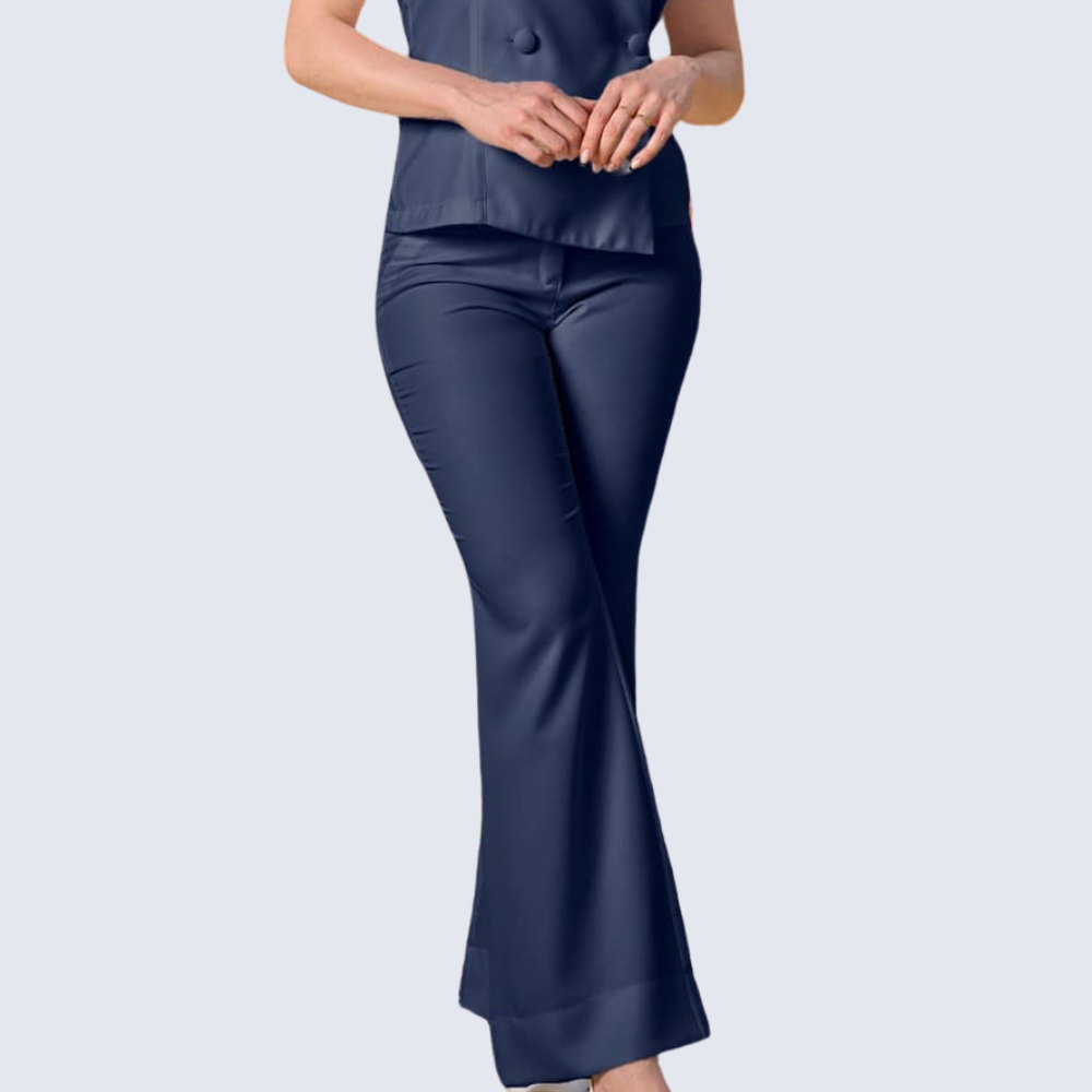 Women's Flared Style Modern Fit Scrub Pant