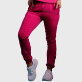 Women's Elastic Waist Cuffed Scrub Pant