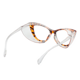 Thelma Cat Eye Crystal Series Non-prescription Protective Glasses