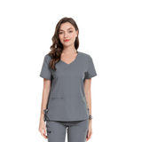 V-neck Slim Fit Scrub Top