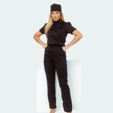 Women's Button Waist Scrub Pants