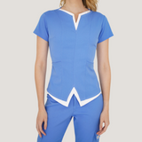 Women's W Neck Scrub Top