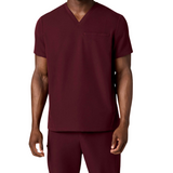 Men's Three-Pocket Classic Scrub Top