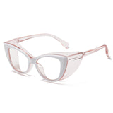 Thelma Cat Eye Crystal Series Non-prescription Protective Glasses