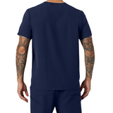 Men's Three-Pocket Classic Scrub Top