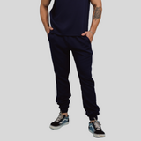 Men's Elastic Waist Slim Fit Jogger Scrub Pant