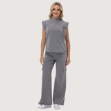 Women's Cargo Scrub Pant with Stylish Tailoring Details