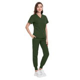 Alexis V-neck Five-Pocket Scrub Top