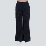 Women's Loose Six Pockets Scrub Pants