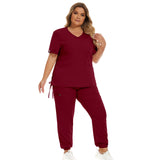 Alex Heart-neck Scrub Top