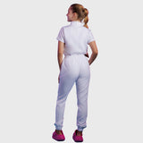 Women's Elastic Waist Cuffed Scrub Pant