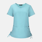 Alex Heart-neck Scrub Top