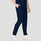 Men's Elastic Waist Five Pockets Scrub Pant