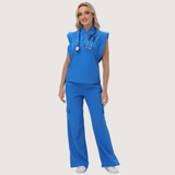 Women's Thin Waist Slim Fit Scrub Top