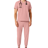 Men's Three-Pocket Classic Scrub Top