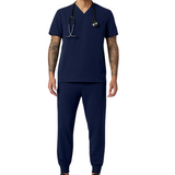 Men's Three-Pocket Classic Scrub Top