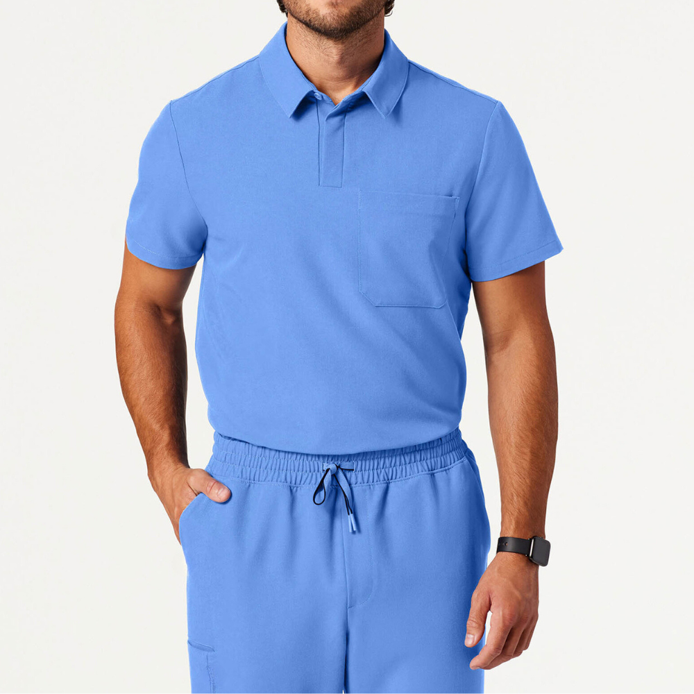 Men's One-Pocket Classic Scrub Top