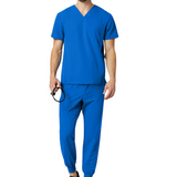 Men's Three-Pocket Classic Scrub Top