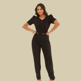 Women's Two Pockets  Scrub Pant With Elastic Waistband