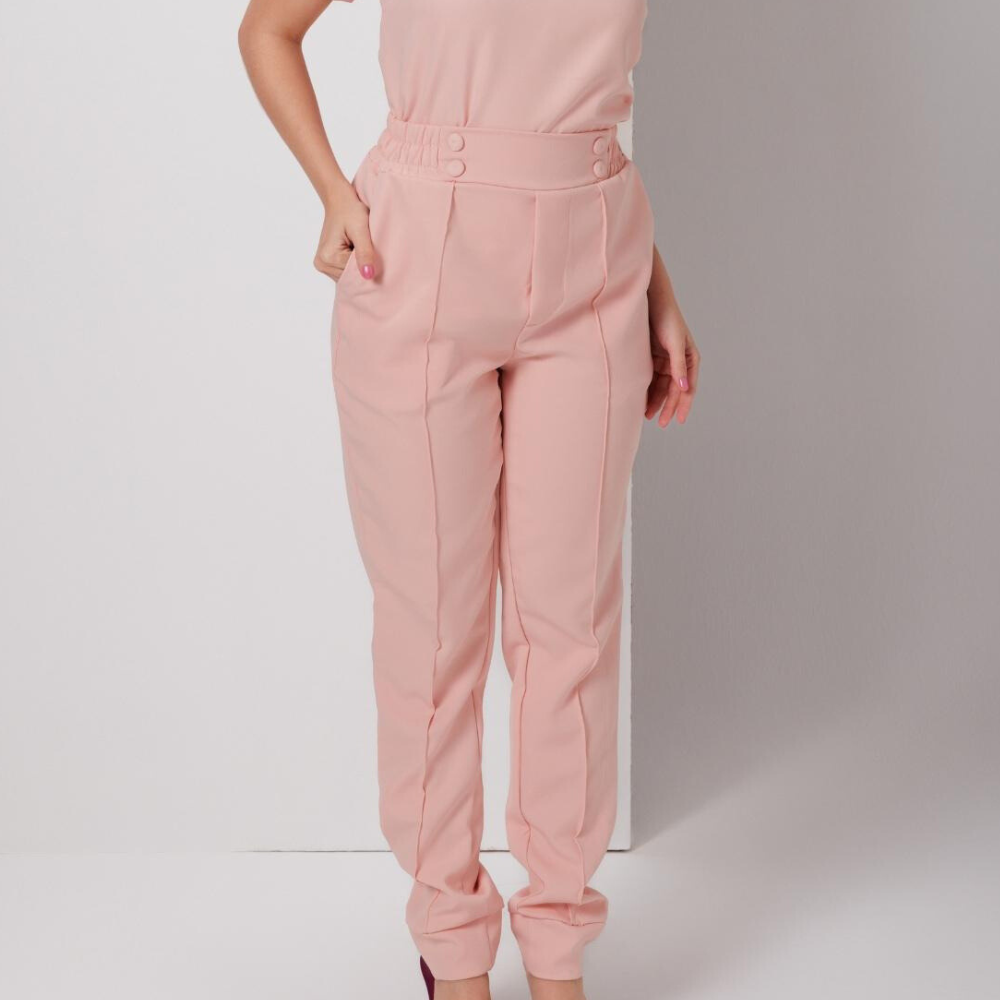 Women's Tailored Scrub Pant With Pockets