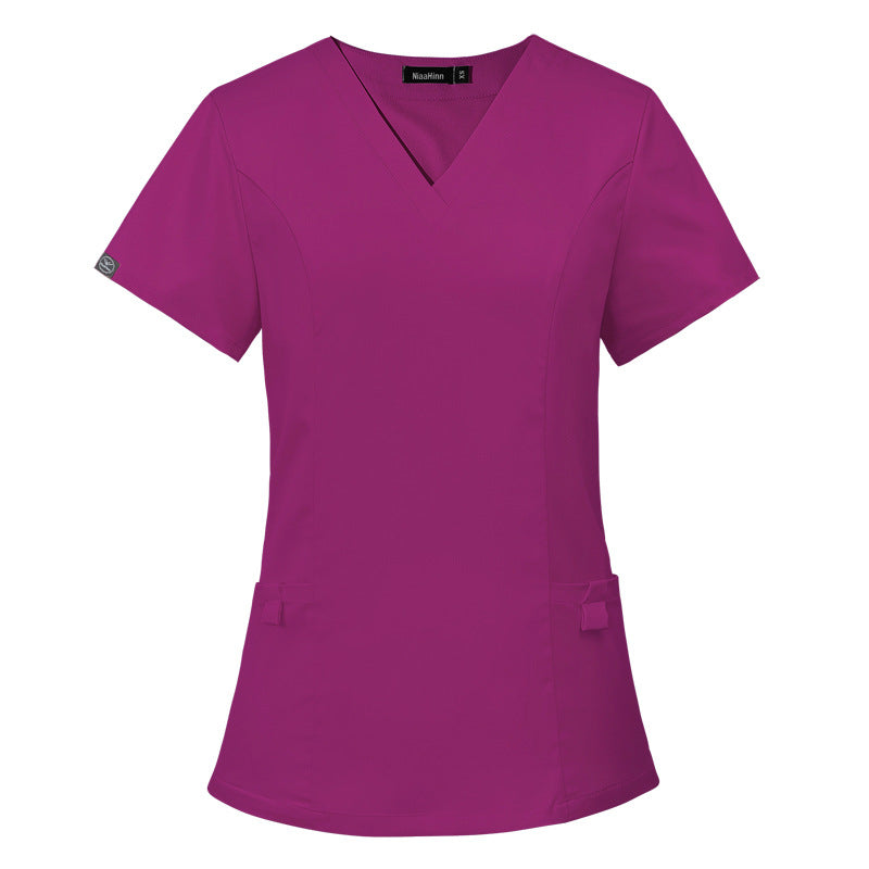 Adelaide V-neck Two-Pocket Scrub Top